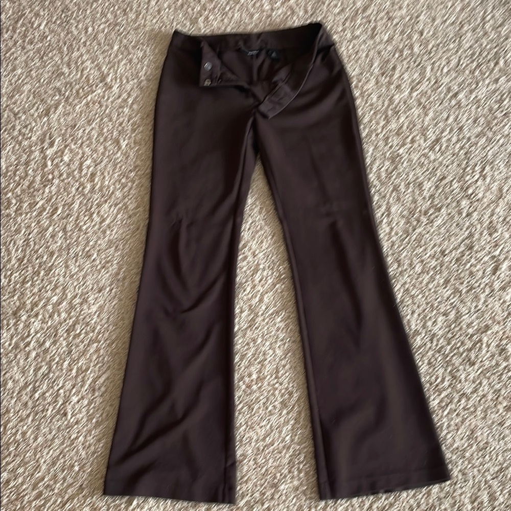 Express Brown Boot Cut Pants